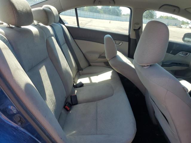 19XFB2F5XDE064160 - 2013 HONDA CIVIC LX BLUE photo 10