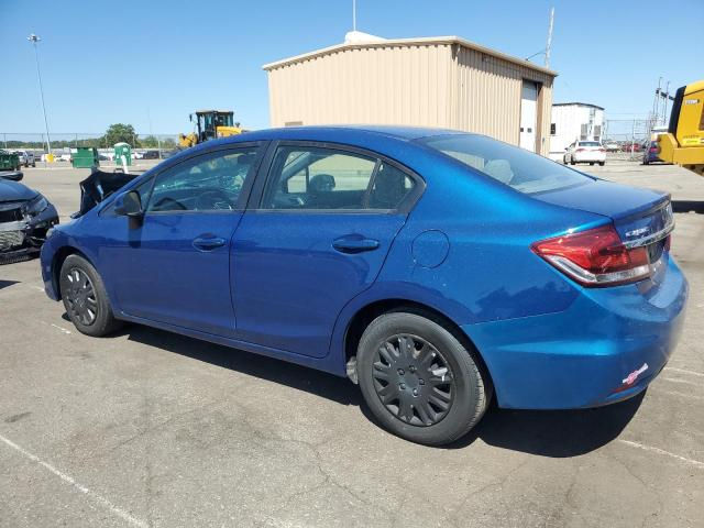 19XFB2F5XDE064160 - 2013 HONDA CIVIC LX BLUE photo 2
