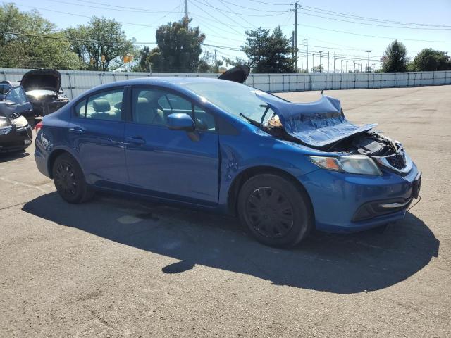 19XFB2F5XDE064160 - 2013 HONDA CIVIC LX BLUE photo 4