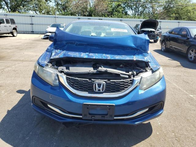 19XFB2F5XDE064160 - 2013 HONDA CIVIC LX BLUE photo 5