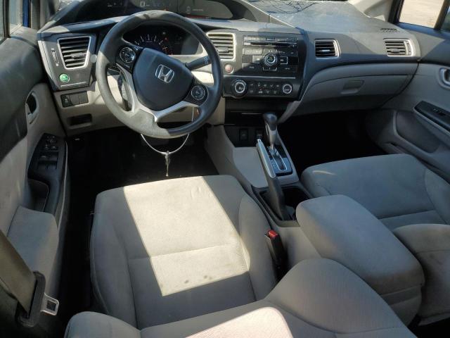 19XFB2F5XDE064160 - 2013 HONDA CIVIC LX BLUE photo 8