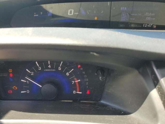 19XFB2F5XDE064160 - 2013 HONDA CIVIC LX BLUE photo 9