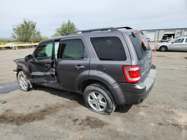 1FMCU0DGXBKB92197 - 2011 FORD ESCAPE XLT GRAY photo 2