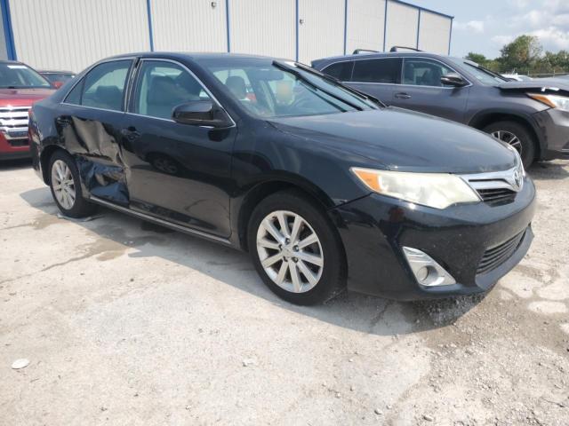 4T4BF1FK3DR282012 - 2013 TOYOTA CAMRY L BLACK photo 4