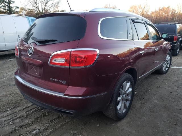 5GAKVCKD9FJ101683 - 2015 BUICK ENCLAVE BURGUNDY photo 3