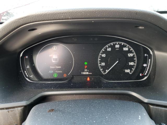 1HGCV2F5XJA018628 - 2018 HONDA ACCORD EXL Կարմիր լուսանկար 9