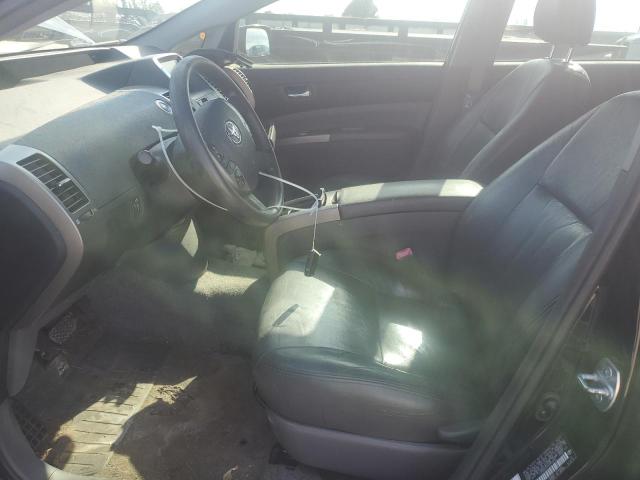 JTDKB20U583303660 - 2008 TOYOTA PRIUS BLACK photo 7