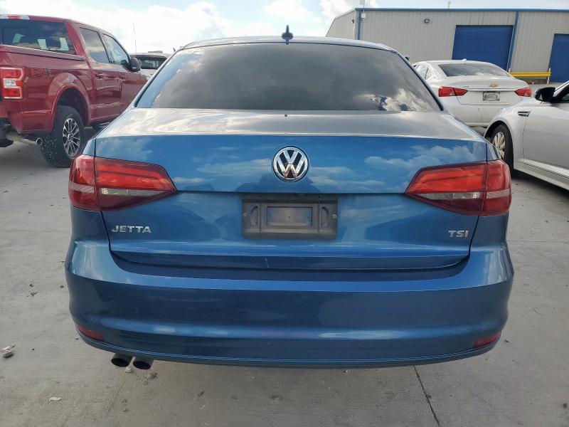3VW267AJ4GM346063 - 2016 VOLKSWAGEN JETTA S BLUE photo 6