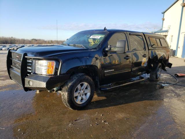 3GTRKVE32AG211697 - 2010 GMC SIERRA K1500 SLE BLACK photo 1