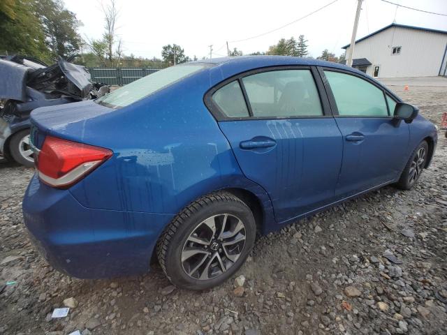 19XFB2F89FE256795 - 2015 HONDA CIVIC EX BLUE photo 3