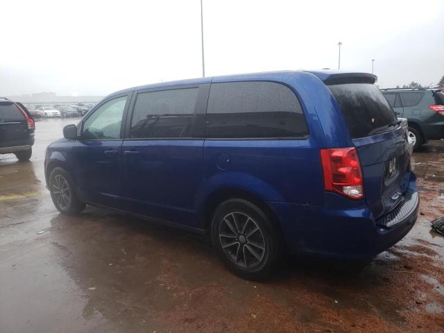 2C4RDGBG0KR551505 - 2019 DODGE GRAND CARA SE BLUE photo 2