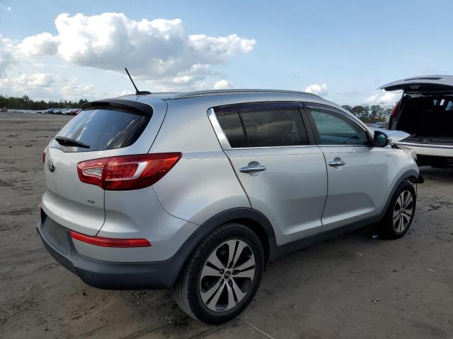 KNDPCCA22D7457400 - 2013 KIA SPORTAGE EX SILVER photo 3