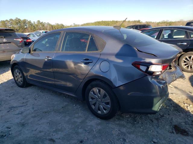 3KPA24AB5KE210237 - 2019 KIA RIO S GRAY photo 2