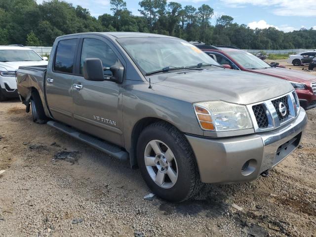 1N6BA07A66N558092 - 2006 NISSAN TITAN XE GRAY photo 4