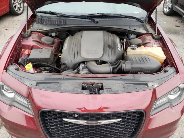 2C3CCABT3JH160022 - 2018 CHRYSLER 300 S BURGUNDY photo 11