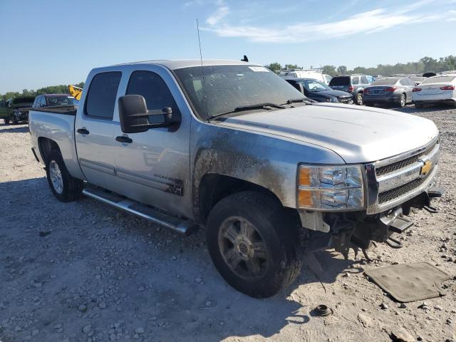 3GCPKSE75DG268358 - 2013 CHEVROLET SILVERADO K1500 LT SILVER photo 4