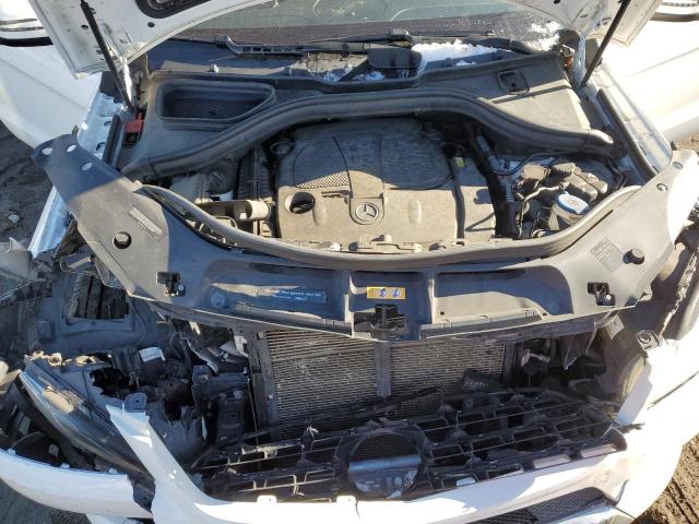 4JGDA5HBXEA406933 - 2014 MERCEDES-BENZ ML 350 4MATIC WHITE photo 12