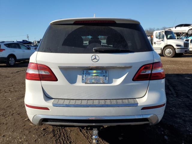 4JGDA5HBXEA406933 - 2014 MERCEDES-BENZ ML 350 4MATIC WHITE photo 6