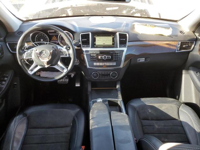 4JGDA5HBXEA406933 - 2014 MERCEDES-BENZ ML 350 4MATIC WHITE photo 8