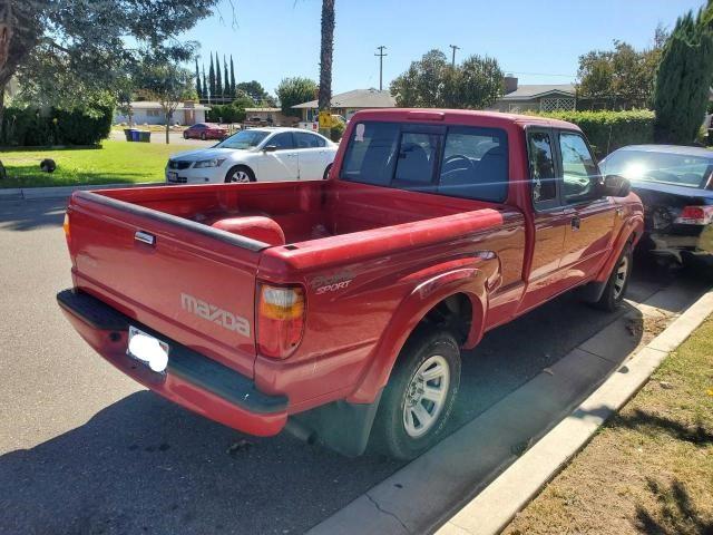 4F4YR16U61TM21575 - 2001 MAZDA B3000 CAB PLUS RED photo 4