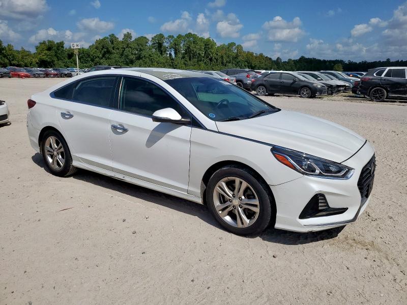 5NPE34AFXJH641099 - 2018 HYUNDAI SONATA SPORT WHITE photo 4
