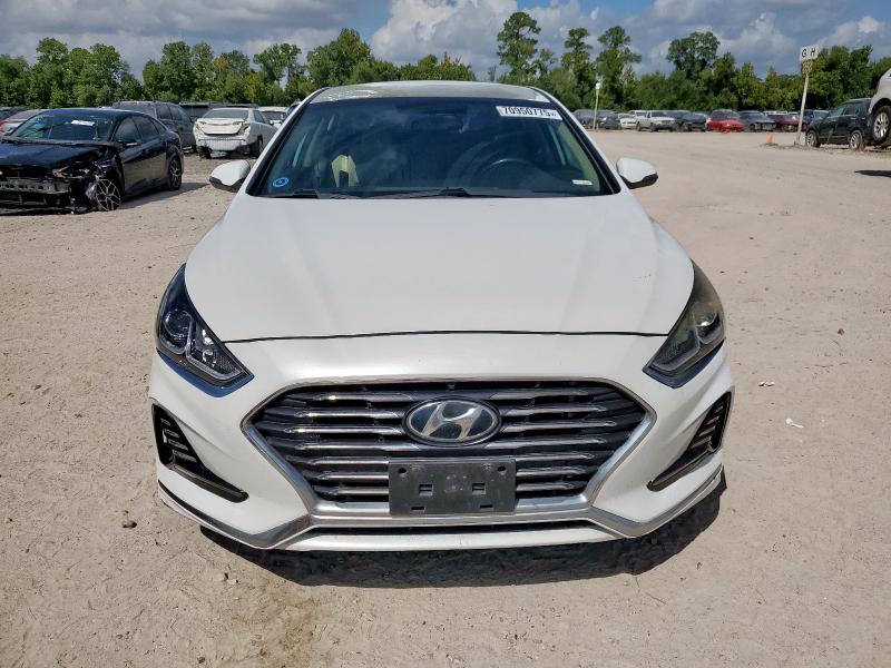 5NPE34AFXJH641099 - 2018 HYUNDAI SONATA SPORT WHITE photo 5