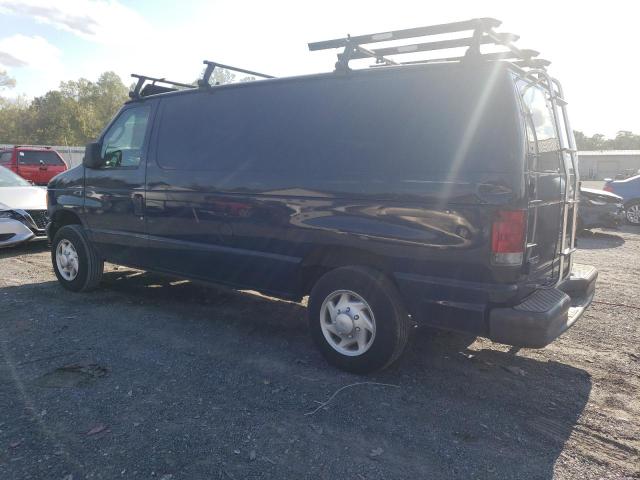 1FTNE14W07DA88854 - 2007 FORD ECONOLINE E150 VAN BLUE photo 2