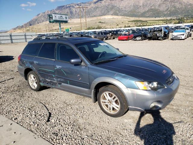 4S4BP62C457393624 - 2005 SUBARU LEGACY OUTBACK 2.5I LIMITED BLUE photo 4