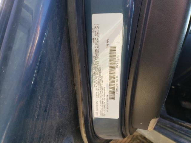 4S4BP61C767332559 - 2006 SUBARU LEGACY OUTBACK 2.5I BLUE photo 12