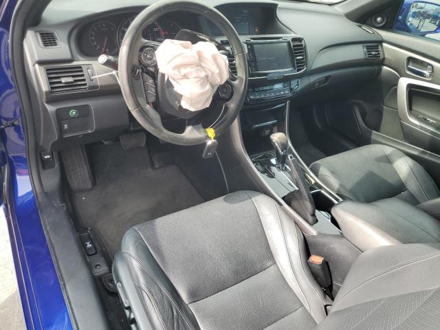 1HGCT2B81HA007419 - 2017 HONDA ACCORD EXL BLUE photo 8