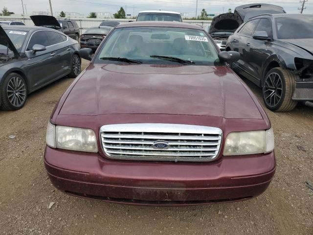 2FAHP71V58X168897 - 2008 FORD CROWN VICT POLICE INTERCEPTOR MAROON photo 5