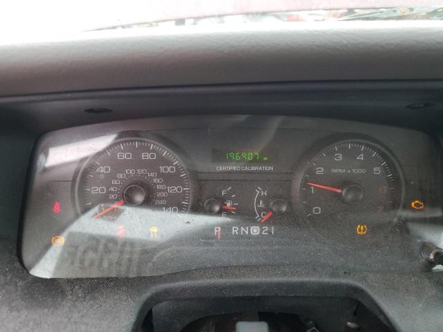 2FAHP71V58X168897 - 2008 FORD CROWN VICT POLICE INTERCEPTOR MAROON photo 9