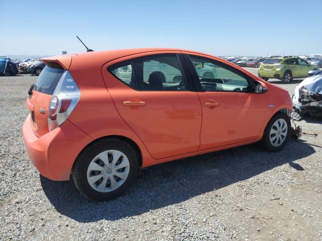 JTDKDTB35C1018059 - 2012 TOYOTA PRIUS C 橙色 照片 3