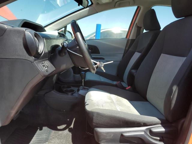 JTDKDTB35C1018059 - 2012 TOYOTA PRIUS C 橙色 照片 7