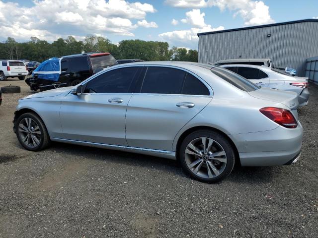W1KWF8EB3MR625789 - 2021 MERCEDES-BENZ C 300 4MATIC SILVER photo 2