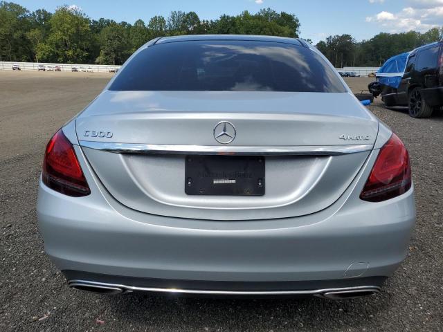 W1KWF8EB3MR625789 - 2021 MERCEDES-BENZ C 300 4MATIC SILVER photo 6
