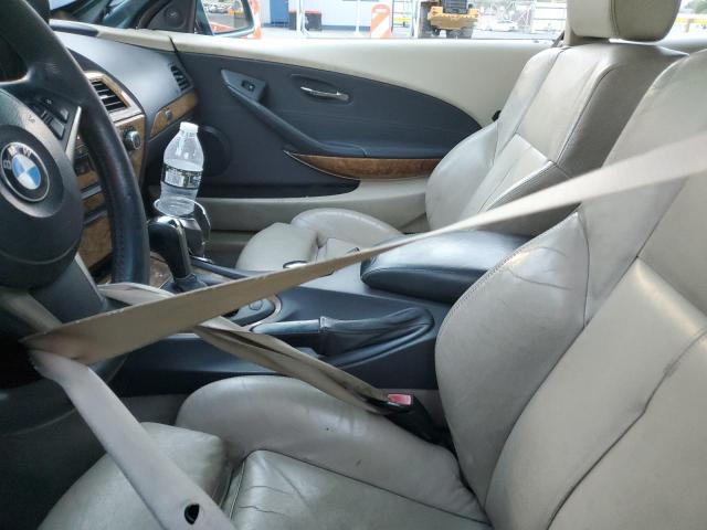 WBAEK73405B327613 - 2005 BMW 645 CI AUTOMATIC BLUE photo 7