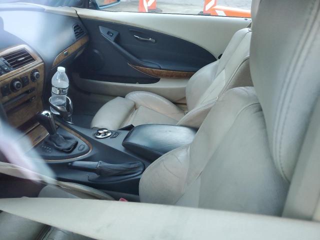 WBAEK73405B327613 - 2005 BMW 645 CI AUTOMATIC BLUE photo 8