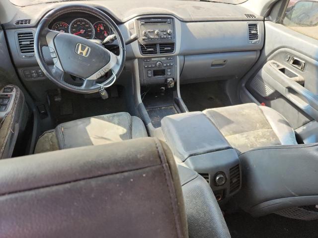 5FNYF28537B001734 - 2007 HONDA PILOT EXL BURGUNDY photo 8