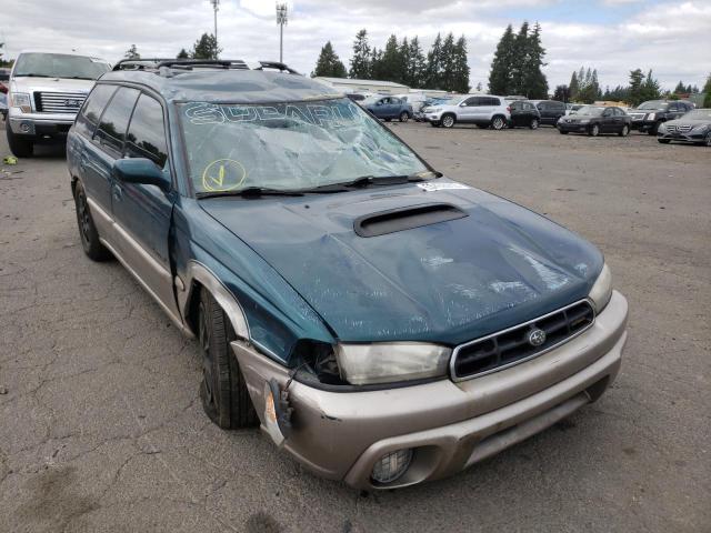 4S3BG6858X7633791 - 1999 SUBARU LEGACY OUTBACK GREEN photo 1