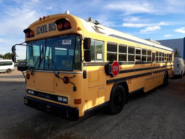 1BABNBXA0YF091746 - 2000 BLUE BIRD SCHOOL BUS YELLOW photo 1