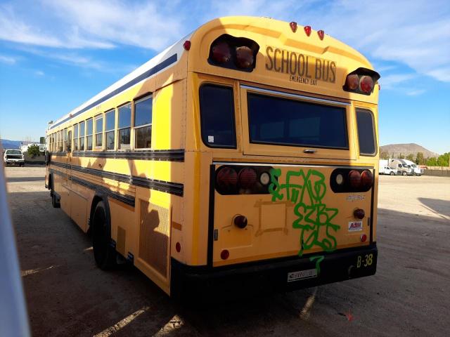 1BABNBXA0YF091746 - 2000 BLUE BIRD SCHOOL BUS YELLOW photo 2