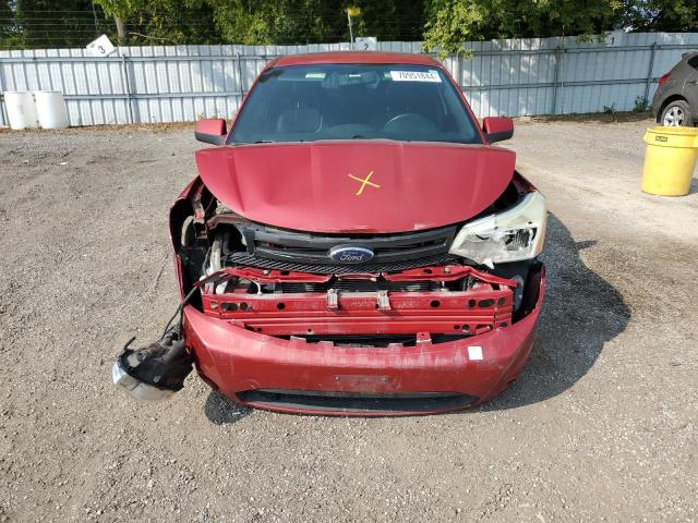 1FAHP33N29W239007 - 2009 FORD FOCUS SES RED photo 5