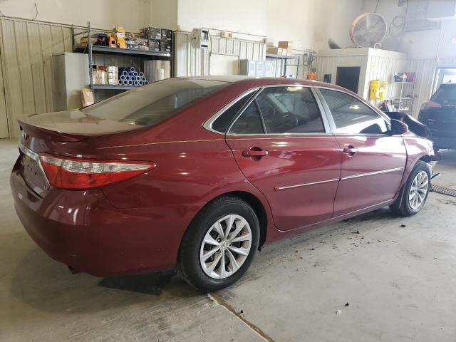 4T1BF1FK3GU549390 - 2016 TOYOTA CAMRY LE RED photo 3