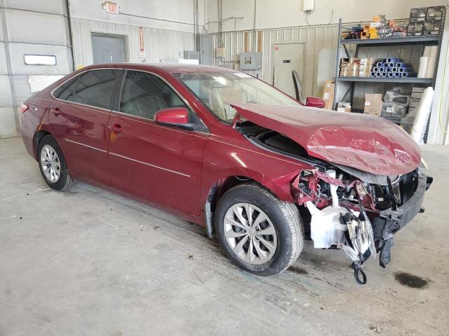 4T1BF1FK3GU549390 - 2016 TOYOTA CAMRY LE RED photo 4