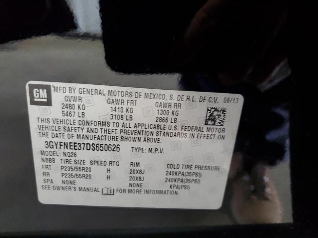 3GYFNEE37DS650626 - 2013 CADILLAC SRX PREMIUM COLLECTION 黑色 照片 13