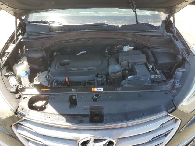5NMZU3LB0HH025163 - 2017 HYUNDAI SANTA FE S Чорний фото 11