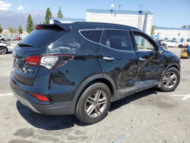 5NMZU3LB0HH025163 - 2017 HYUNDAI SANTA FE S Чорний фото 3