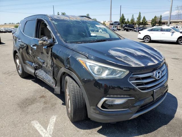 5NMZU3LB0HH025163 - 2017 HYUNDAI SANTA FE S Чорний фото 4