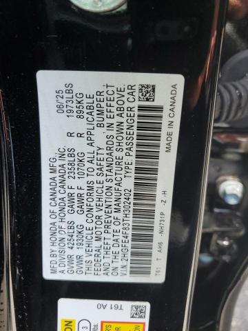 2HGFE4F83TH302402 - 2026 HONDA CIVIC SPORT Qara foto 12